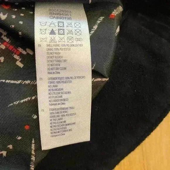 Womens Leather Fringe Vest Black Zipper Lined Western small great condition - Picture 4 of 9